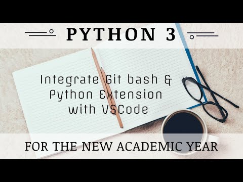 Integrate Gitbash And Python Extension With Vscode Application