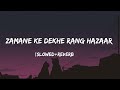 Zamane Ke Dekhe Hai Rang Hazaar Slowed Reverb Sadak Sanjay Dutt T Series