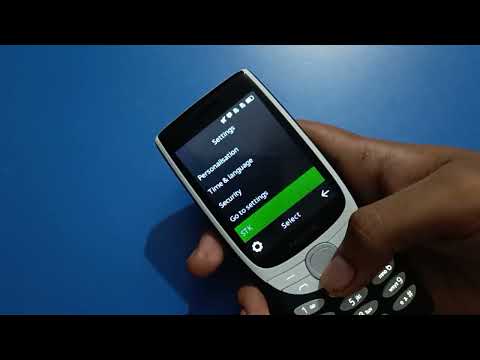 How to on power saving mode Nokia keypad phone, battery setting use