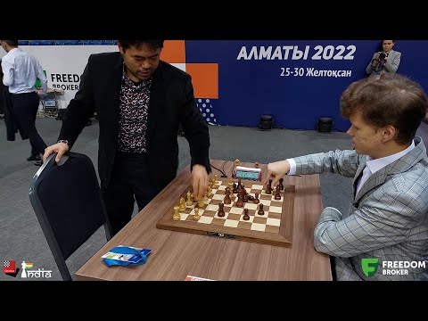 "It's fine!" - gentleman Artemiev consoles Nakamura after the game | World Blitz 2022