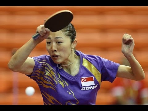 China Open 2014: Spectacular rally between Yu Mengyu (SIN) vs Ding Ning (CHN)