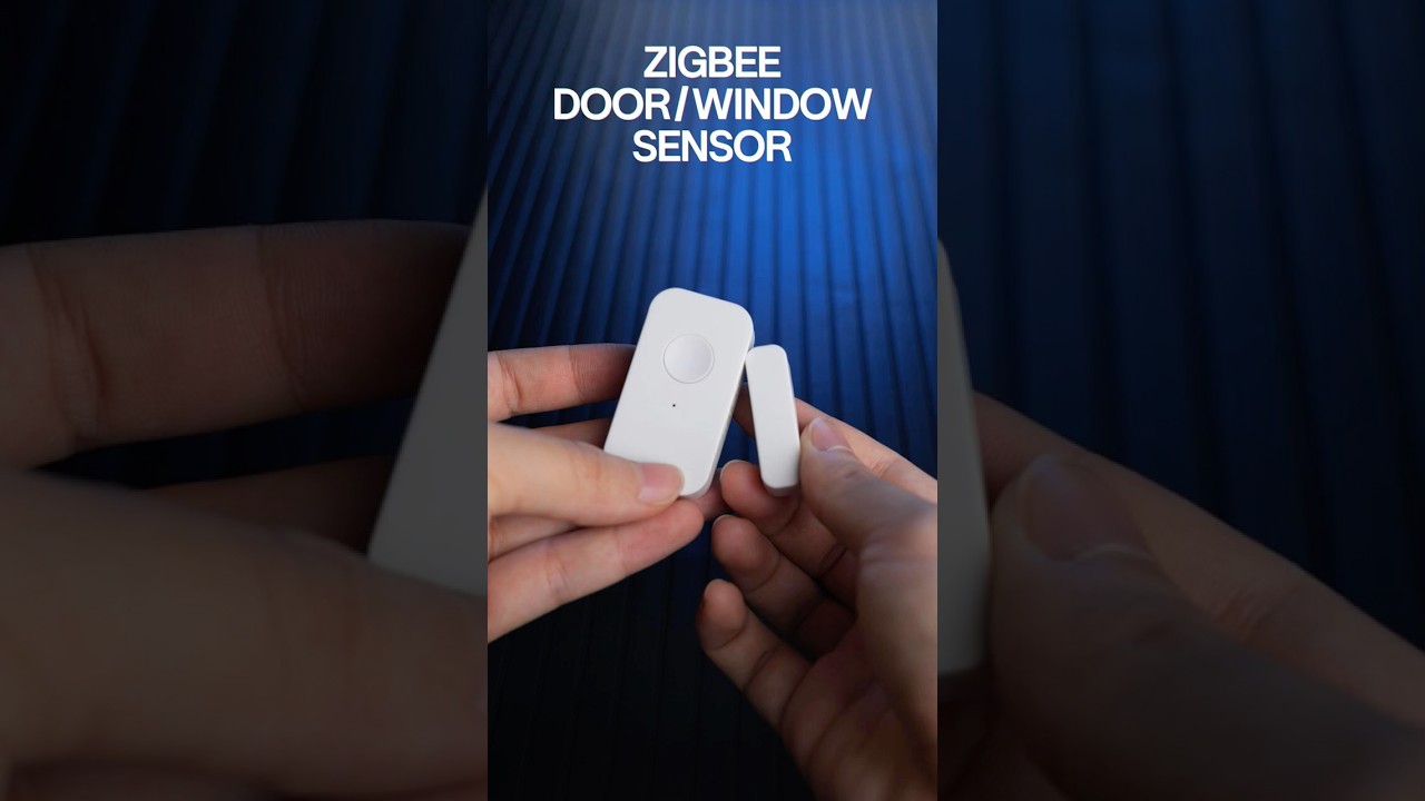 ZIGBEE DOOR/WINDOW SENSOR_SR-ZG9011A-DS#zigbee #smarthometech #doorsensor #smart #sensor