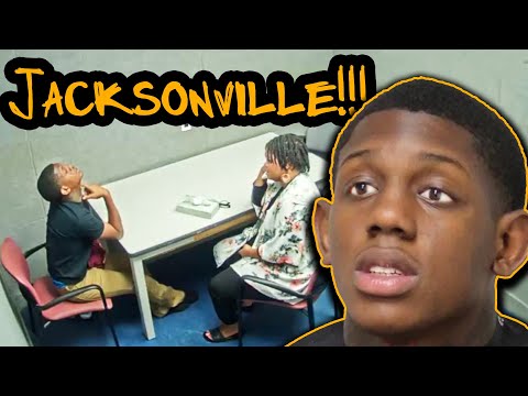 Jacksonville Gang Member in the interrogation room with his Mother - Duval County Gang War KTA / ATK