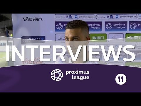 Interviews / Union Saint Gilloise - Roeselare (Roeselare) / 15/09/2018