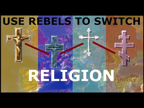 Eu4: How I switch mid/late game to desired Religion.