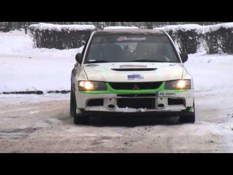 Marcin Szprot / Paweł Mieczkowski - Mitsubishi Lancer Evo 9 - 1 Runda KWC Służewiec Warszawa 2016