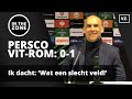 Vitesse verliest van AS Roma | Ten eerste dacht ik: 'Wat een slecht veld!'
