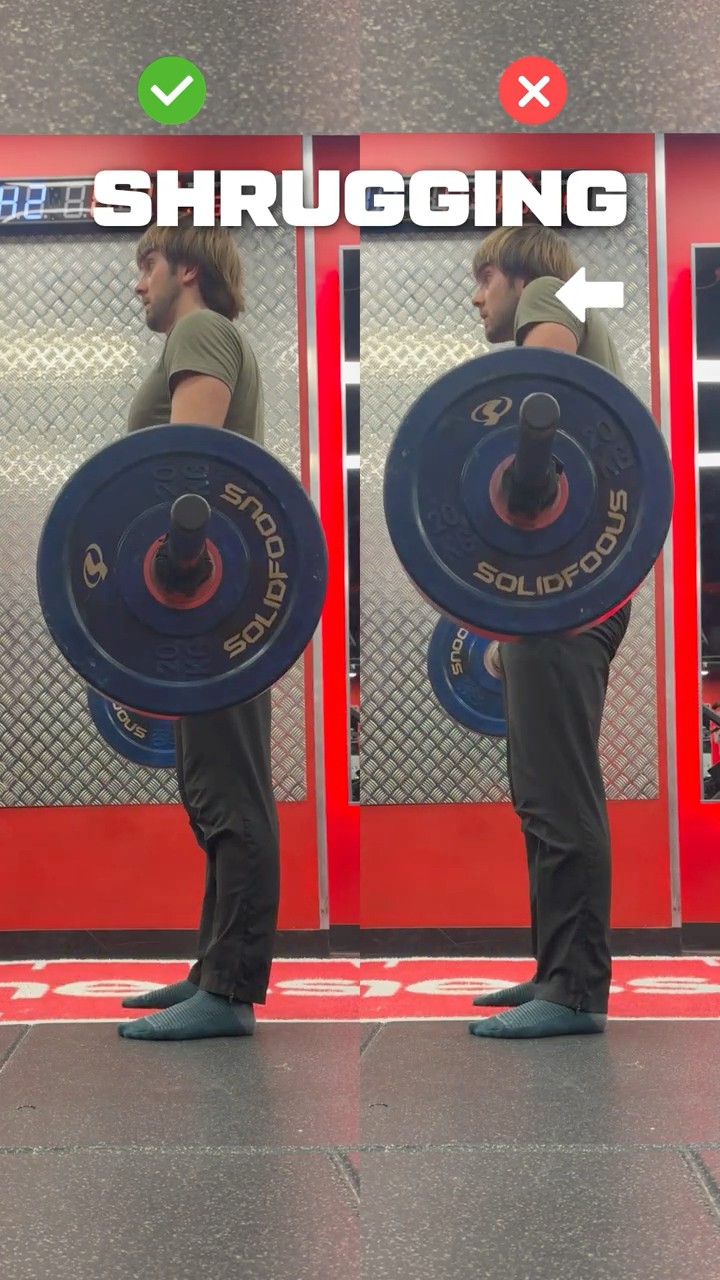 Deadlift Form: 5 Common Mistakes #shorts