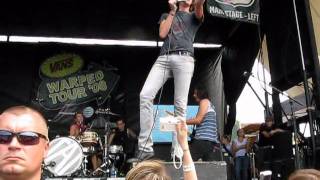The Academy Is - Summer Hair=Forever Young - Warped Tour Virginia Beach VA, 15 July 2008