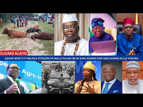 AGAIN! WON TI FI MAJELE (POSION) PA MALU FULANI BE NI GANI ADAMS DASI ỌRỌ SHARIA NI ILẸ YORUBA