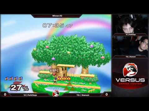 VS Weekly 3/5/15 - VS | Porkchops (Falco) vs TGL | Shamunt (Sheik) - Winners R3