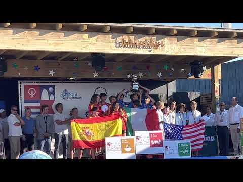 Team Race Optimist 2023 World Champions ITALY Team #optimist #sailing #italy #kinderjoyofmoving