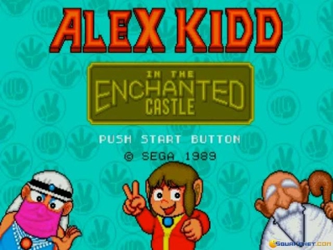Alex Kidd in the Enchanted Castle gameplay (PC Game, 1989)