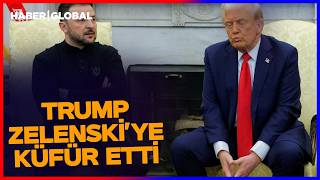 Trump Zelenski'ye Küfür Etti! Moskova Saldırsı ABD Liderini Deliye Döndürdü