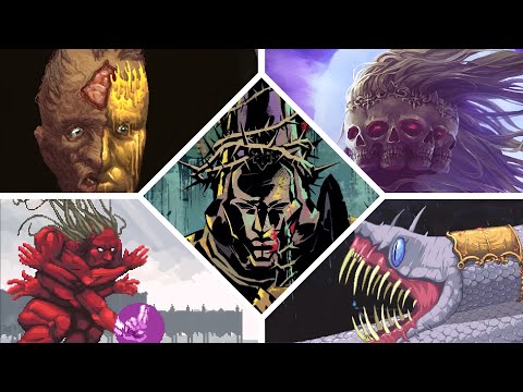 Blasphemous - All Bosses + All Endings [All DLCs]