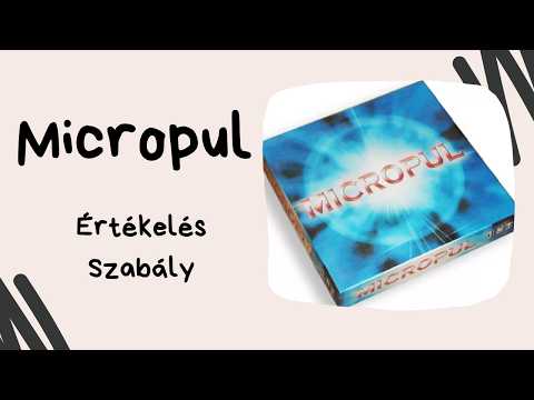 Ennél kevésbé vonzó külső nem volt? Micropul társasjáték játékbemutató és szabályismertető - Társasozz Okosan!
