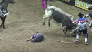 WRECK  Steve Spot takes out Ryan Prophet for 86.5 points