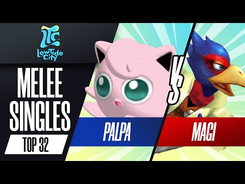Magi vs Palpa - Top 32 Melee Singles - Low Tide City | Falco vs Jigglypuff
