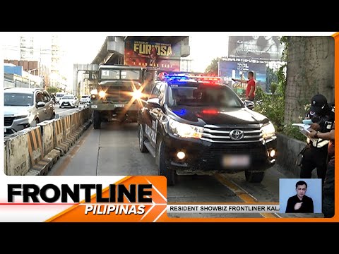 Convoy ng Philippine Army, nasita matapos dumaan sa EDSA Busway Frontline Pilipinas