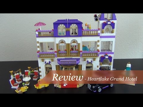 Review - Lego Friends Heartlake Grand Hotel Set #41101