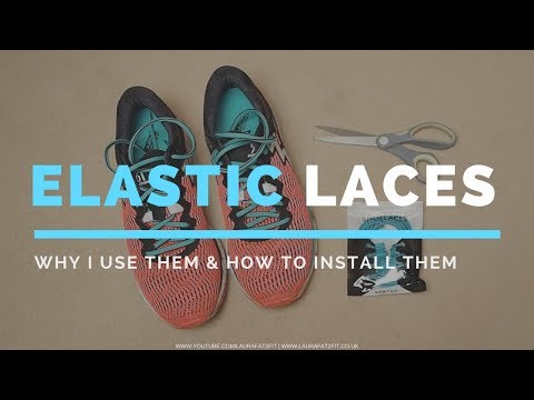 Elastic Shoe Laces - Why I Use Them & How To Install Them | Laura : Fat to Fit