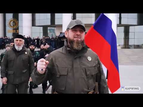 Special forces of Chechens leaving for a special operation in Ukraine narrated by Ramzan Kadyrov