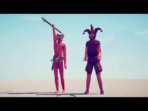 JESTER & SPEAR THROWER vs EVERY UNIT - Totaly Accurate Battle Simulator TABS