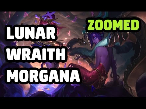 LUNAR WRAITH MORGANA SKIN ZOOMED SPOTLIGHT - LEAGUE OF LEGENDS