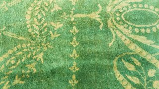 Elegant 1940s Vintage European Rug with Neoclassical Motifs in Cool Aqua BB8978