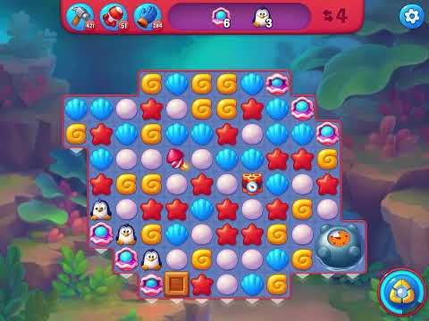 Fishdom Hard level 6808 no boosters フィッシュダム ハード [Friend's]