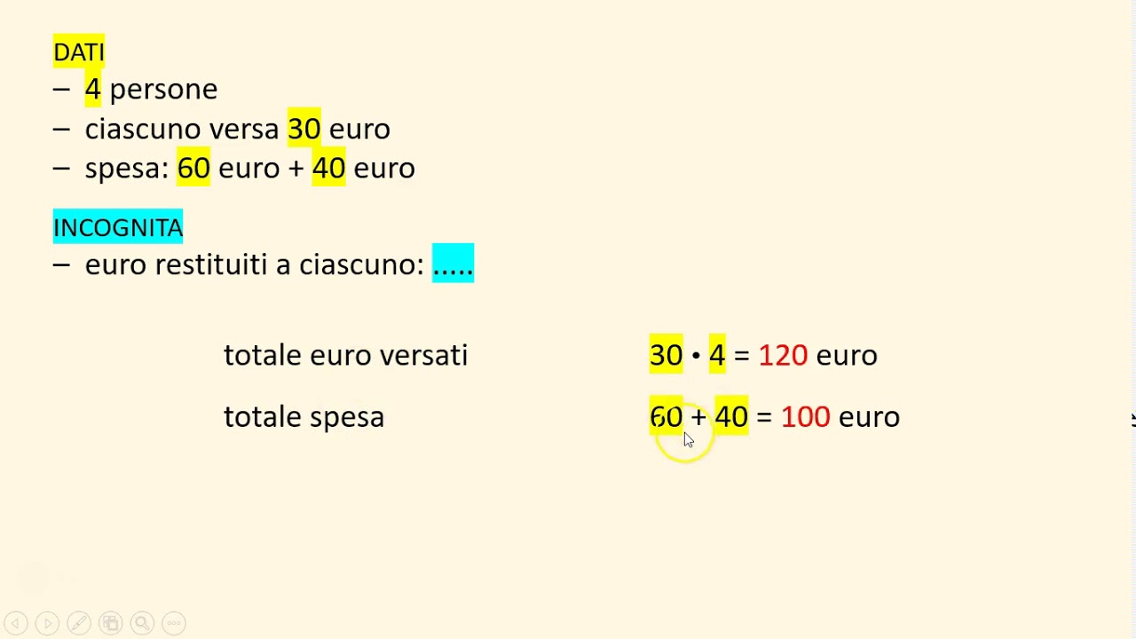 1a media. 13. Come risolvere un problema