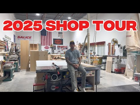 2025 Cabinet Shop Tour!!!
