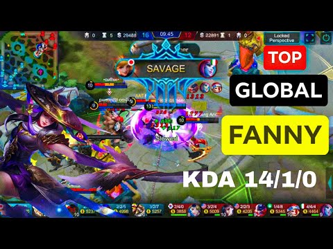 TOP GLOBAL FANNY AGGRESSIVE GAMEPLAY by idolkosigeor