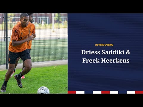 INTERVIEW • Driess Saddiki & Freek Heerkens 💬