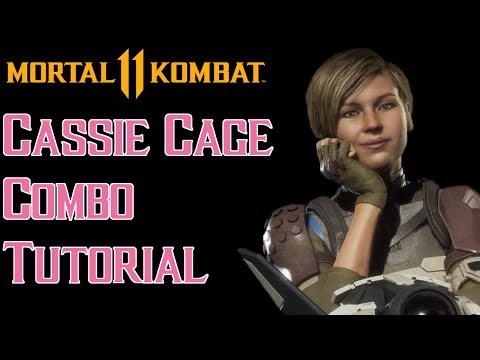 Cassie Cage Advanced and Beginner Combos [Mortal Kombat 11 Tutorial]