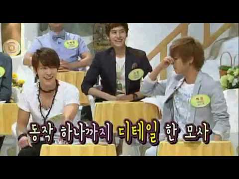 100731 Super Junior Yesung Imitation Donghae Cry