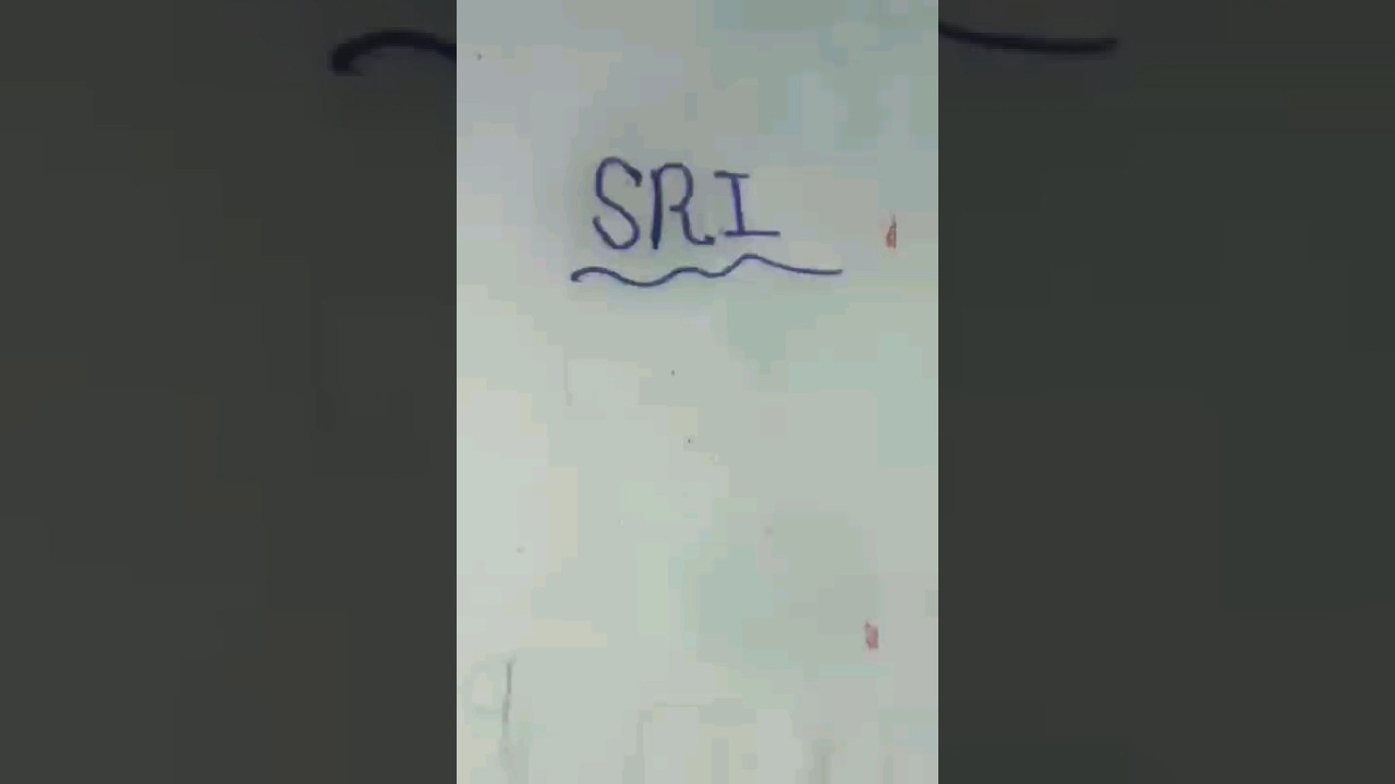 SRI Name A Brand Logo.💯💝#SRI#Nameart#brand#logo.