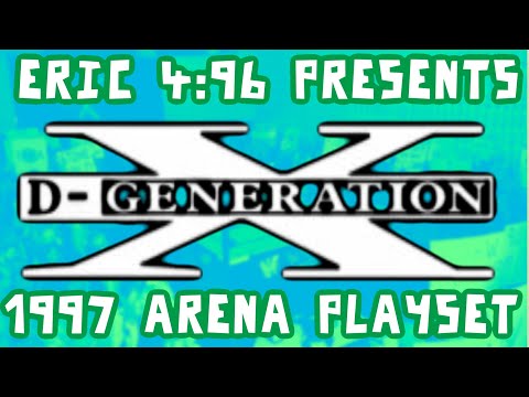 Arena Playset - WWF In Your House D Generation X 1997