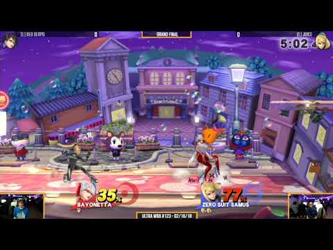 Ultra WBB #123 | [W] red berpo (Bayo) vs [L] Juice (ZSS) - Grand Final - Smash4