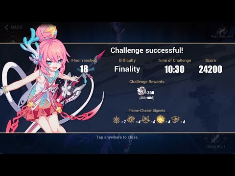 Honkai Impact 3 Elysian Realm Finality Rozaliya: Fervent Tempo Full Run