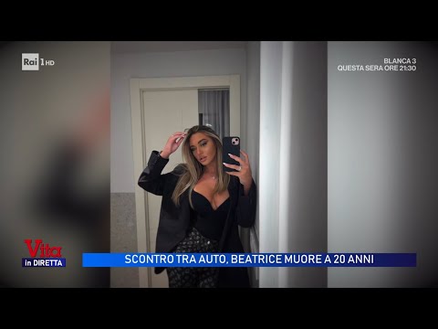 Roma: scontro tra auto, Beatrice Bellucci muore a 20 anni - Vita in Diretta 27/10/2025