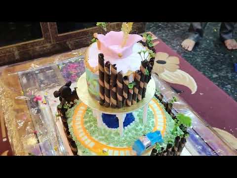 Syeda hajeera hafeeza 1st birthday cake celebration