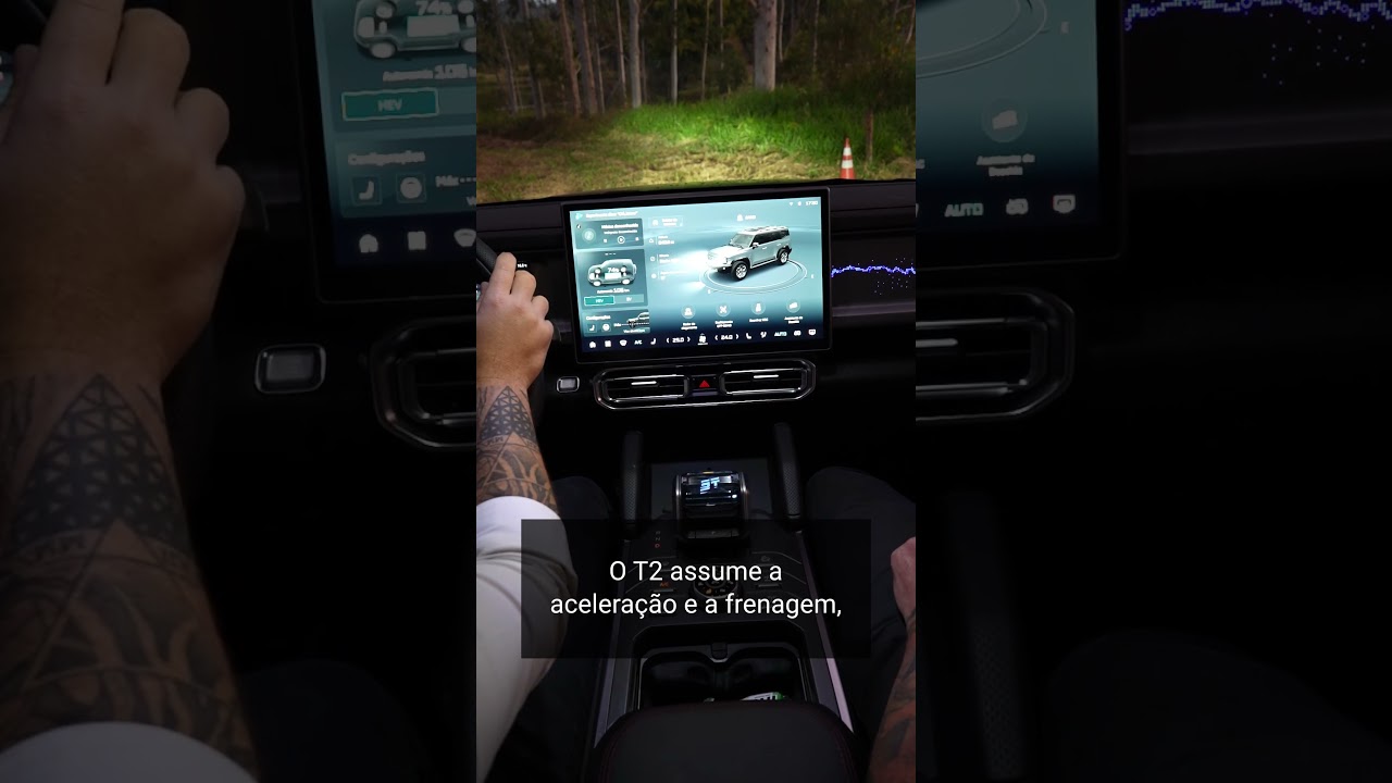 Subidas e descidas íngremes? O JETOUR T2 XWD 4X4 tem tecnologia para ajudar você a superar o desafio