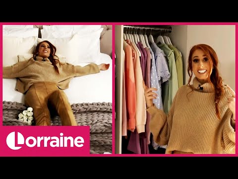 Stacey Solomon's Top Bedroom Tidying Tips & Wardrobe Hacks | Get Sorted With Stacey | Lorraine