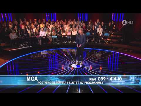 Moa Lignell - Make You Feel My Love (Semi Final) - Idol 2011