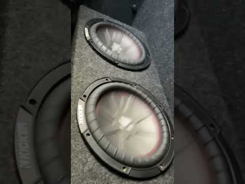 Kicker comp R 10s powered by 2k watts