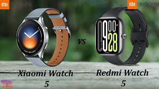 Which is the BEST Smartwatch for You Xiaomi Watch 5 vs Redmi Watch 5?