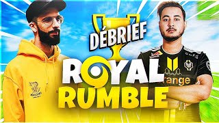 Mon débrief du royal rumble compliqué 🙄