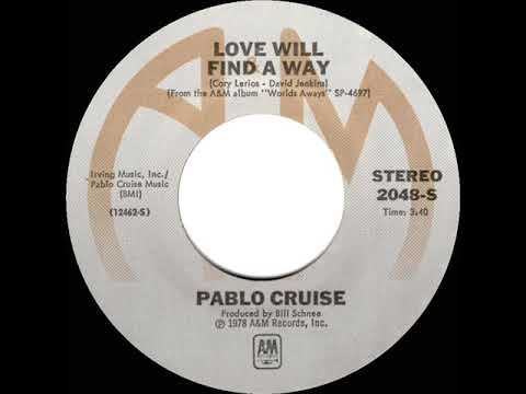 1978 HITS ARCHIVE: Love Will Find A Way - Pablo Cruise (stereo 45 single version)
