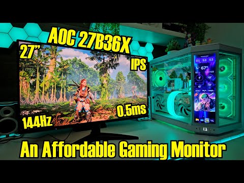 Testing The AOC 27B36X | A Very Affordable Gaming Monitor